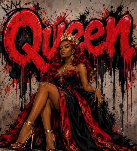 Queen, graphic design by Coach Gizmo