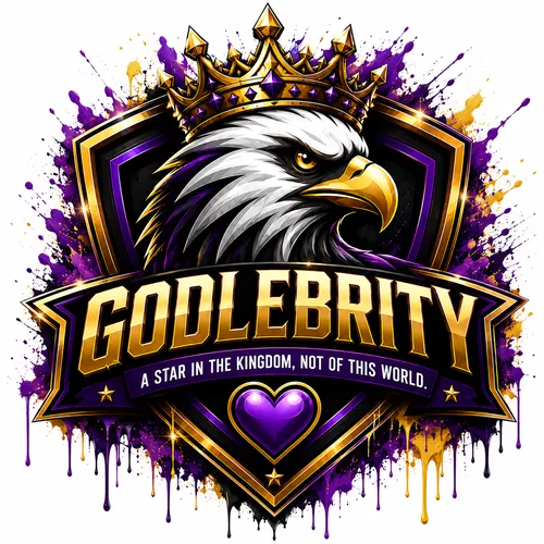 Godlebrity Logo graphic design by Coach Gizmo