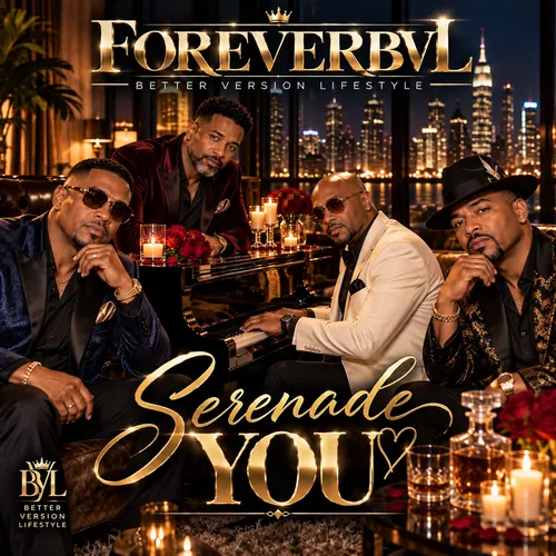 ForeverBVL: Serenade You, album cover designed by Coach Gizmo